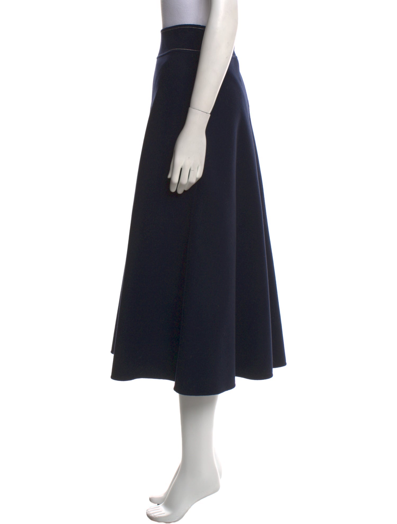 'S Max Mara Virgin Wool Midi Length Skirt w/ Tags