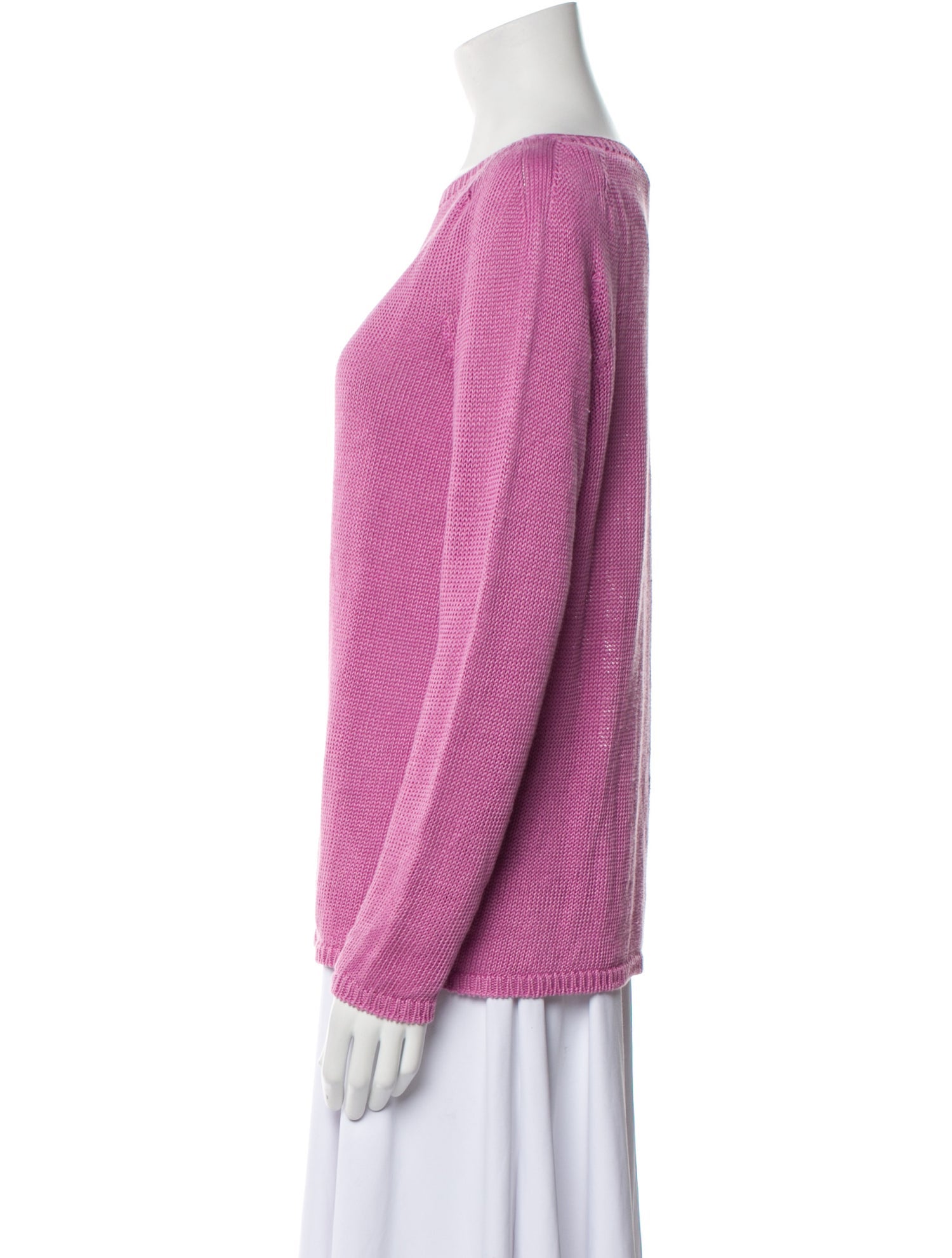 'S Max Mara Cashmere Bateau Neckline Sweater