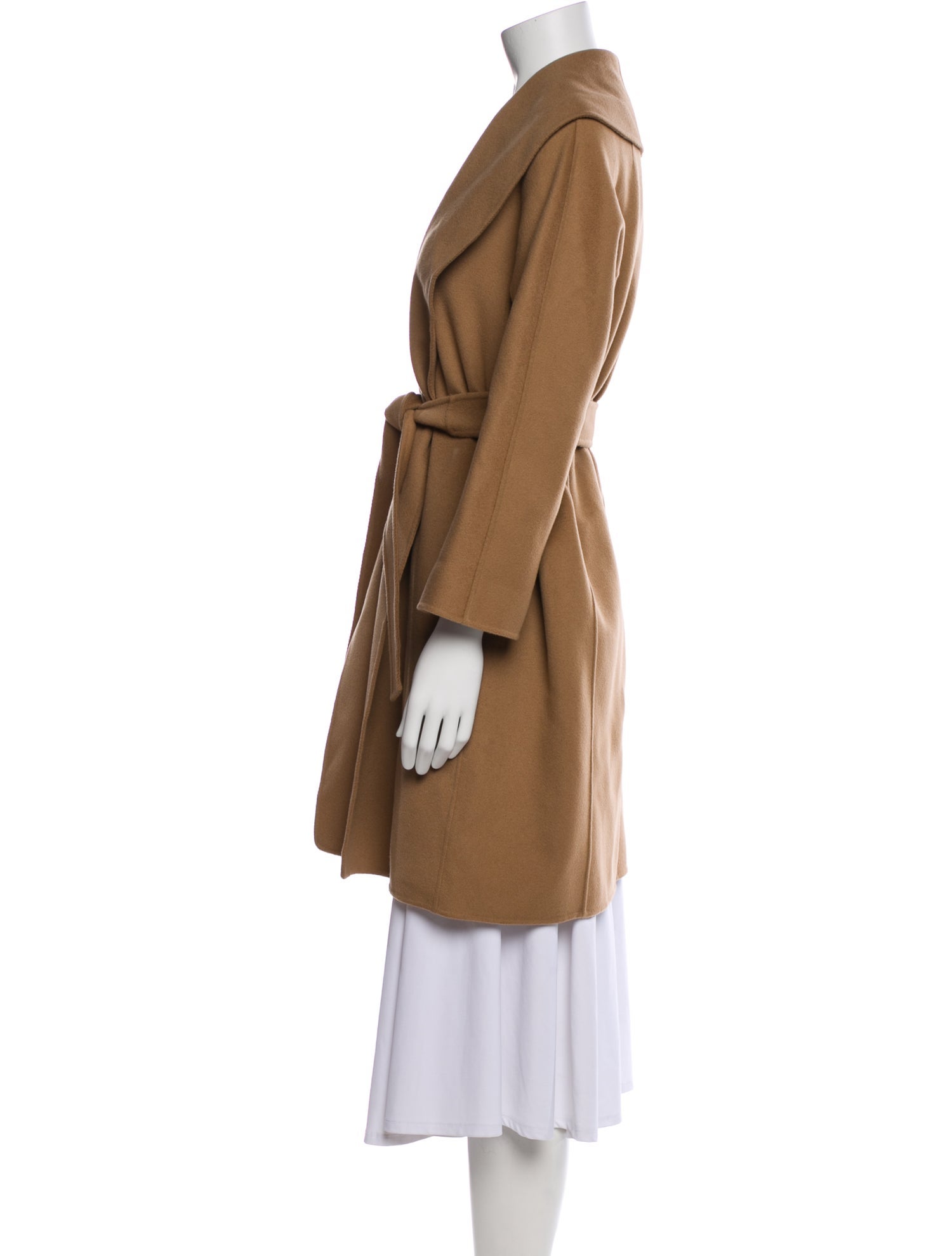 'S Max Mara Virgin Wool Trench Coat w/ Tags