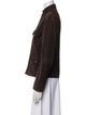 'S Max Mara Suede Utility Jacket