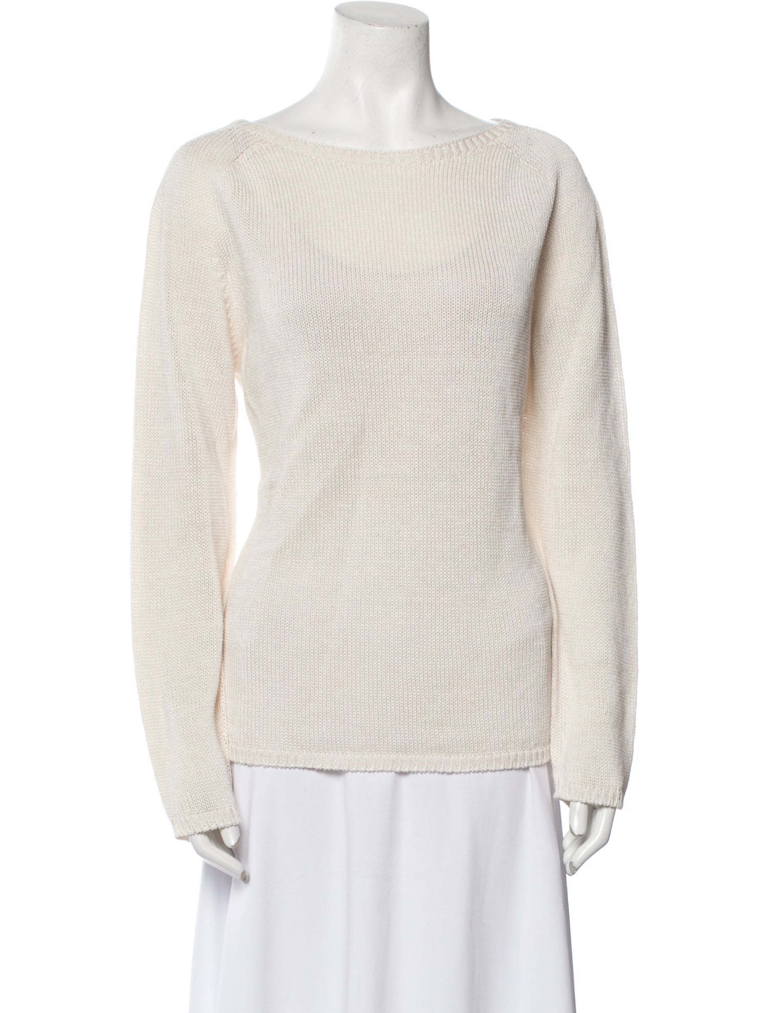 'S Max Mara Bateau Neckline Sweater
