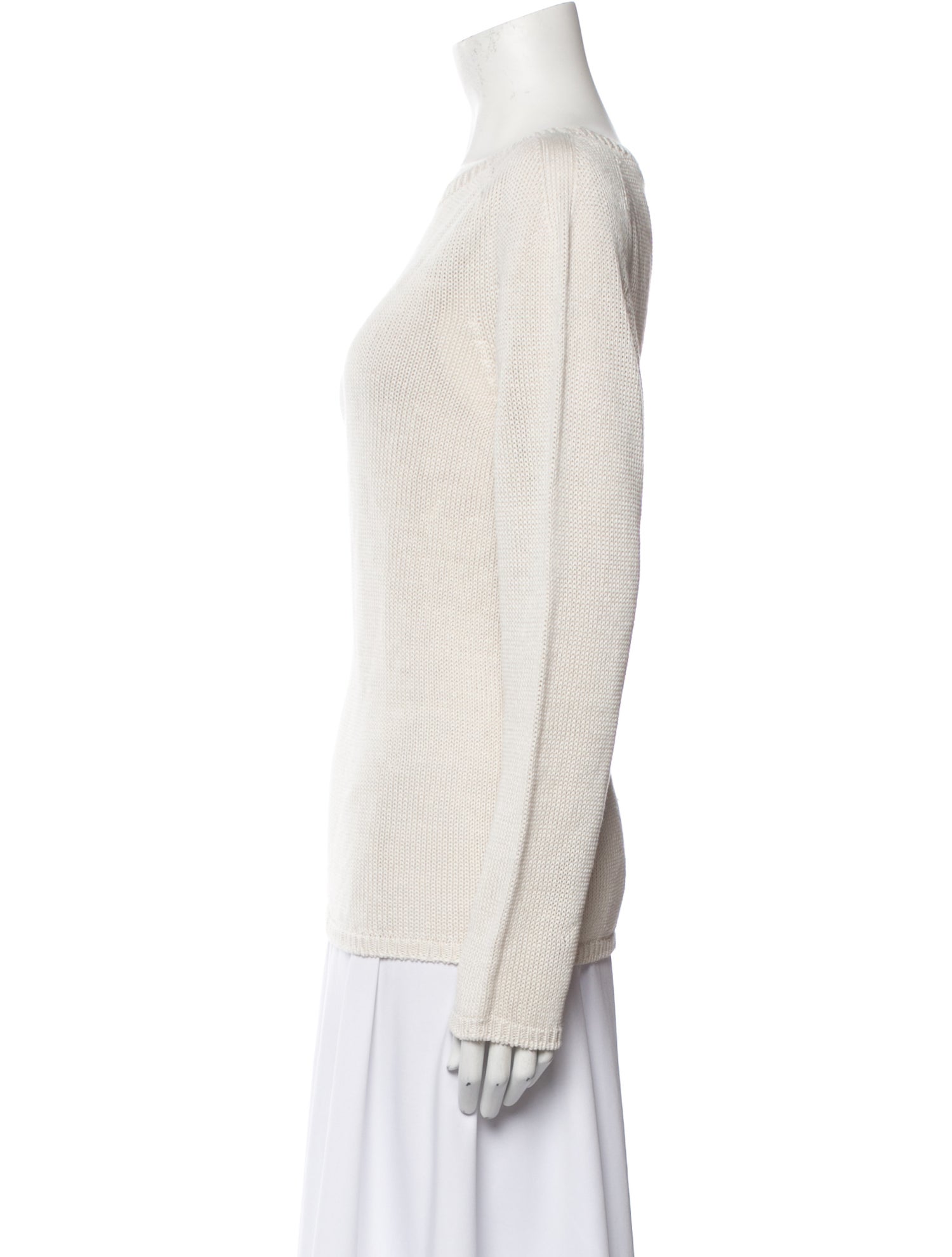 'S Max Mara Bateau Neckline Sweater
