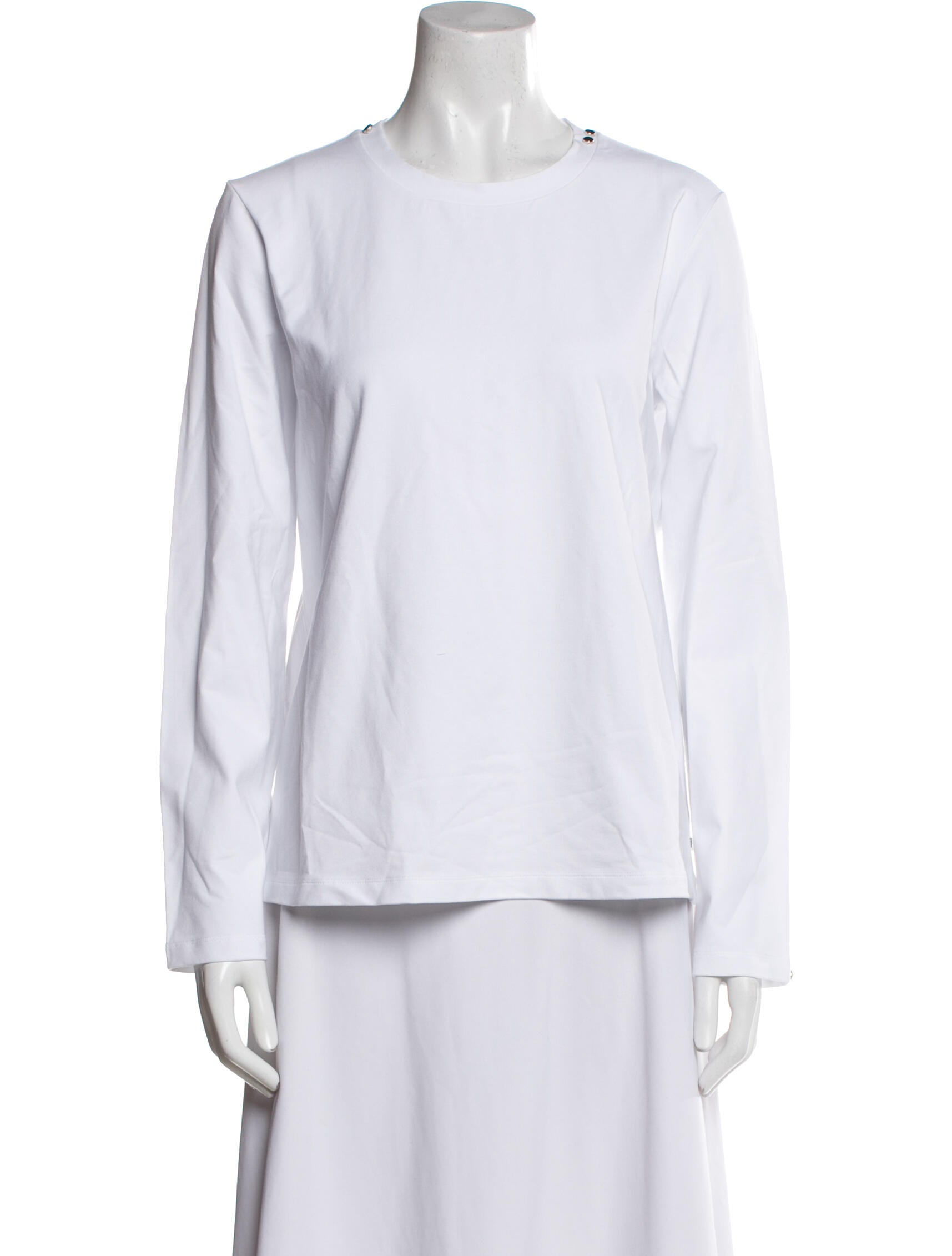 'S Max Mara Crew Neck Long Sleeve T-Shirt