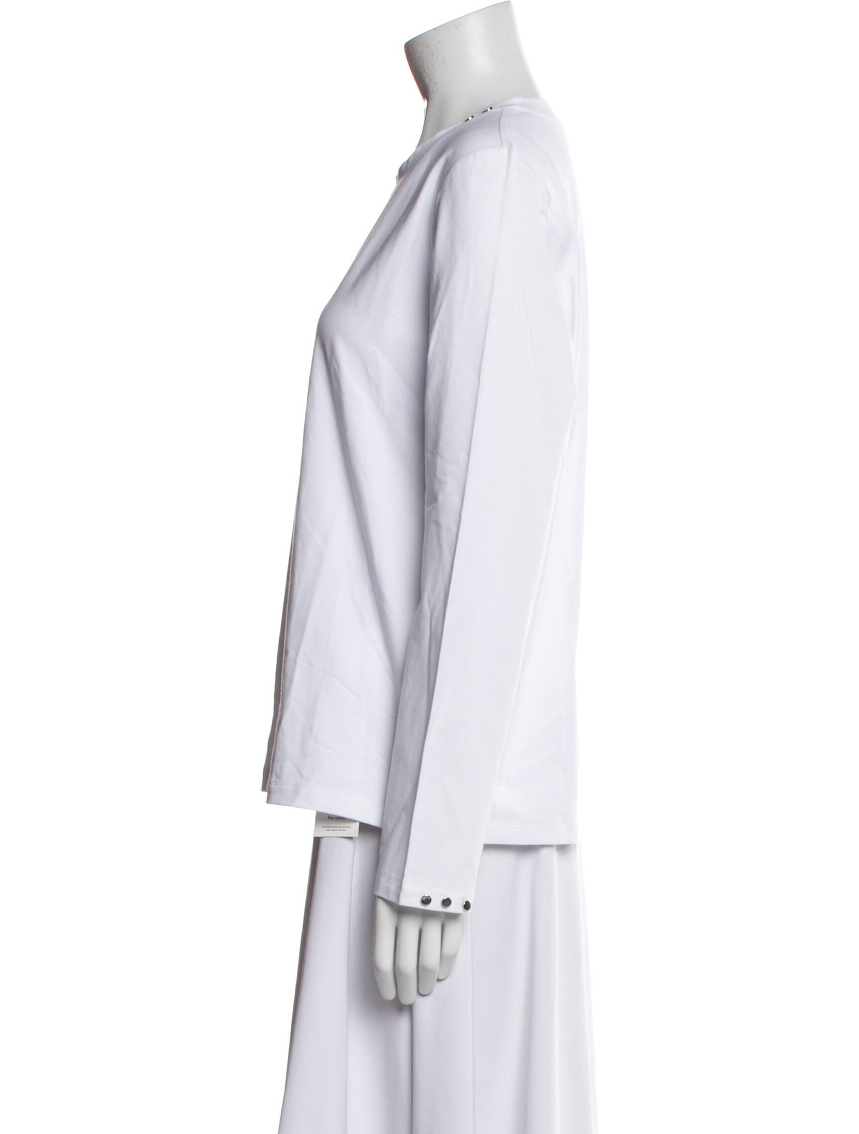 'S Max Mara Crew Neck Long Sleeve T-Shirt