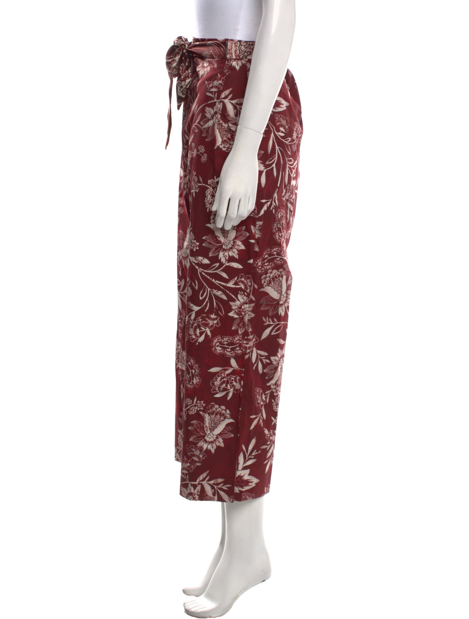 'S Max Mara Printed Straight Leg Pants