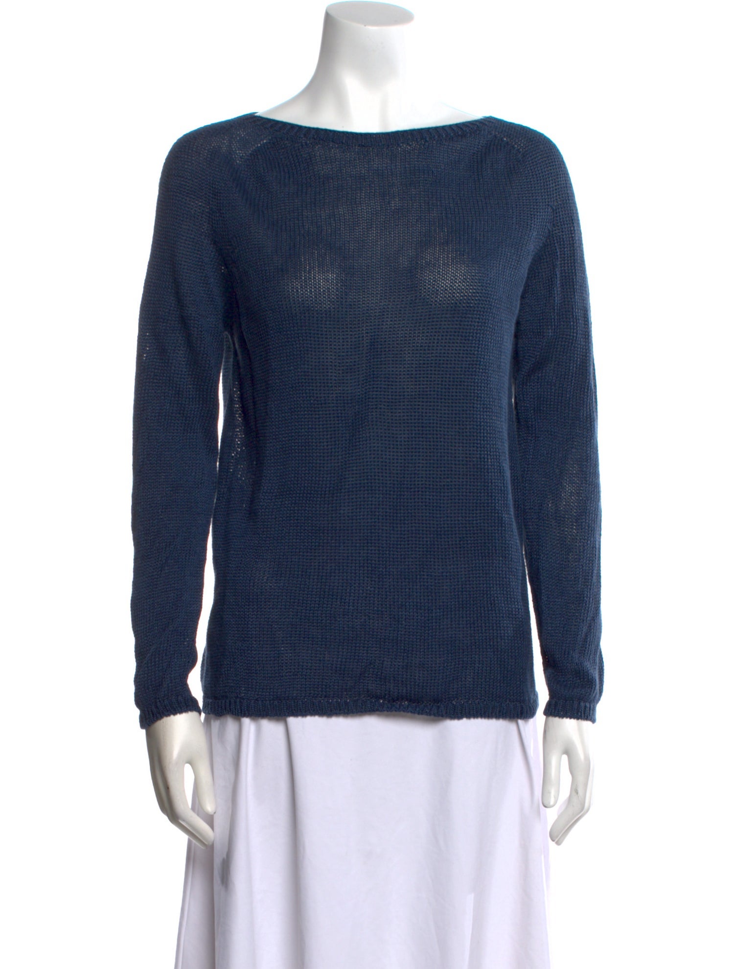 'S Max Mara Bateau Neckline Sweater