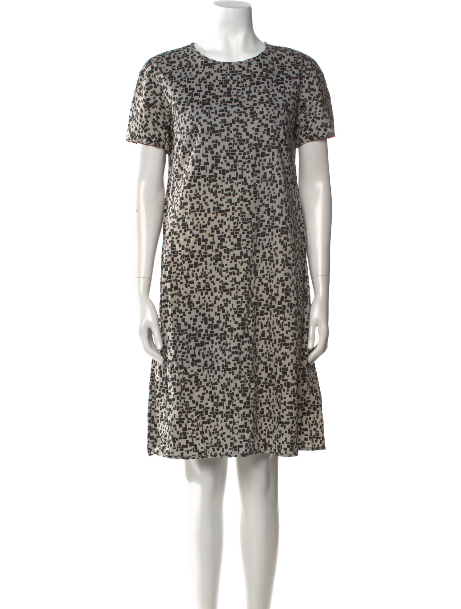 'S Max Mara Printed Knee-Length Dress