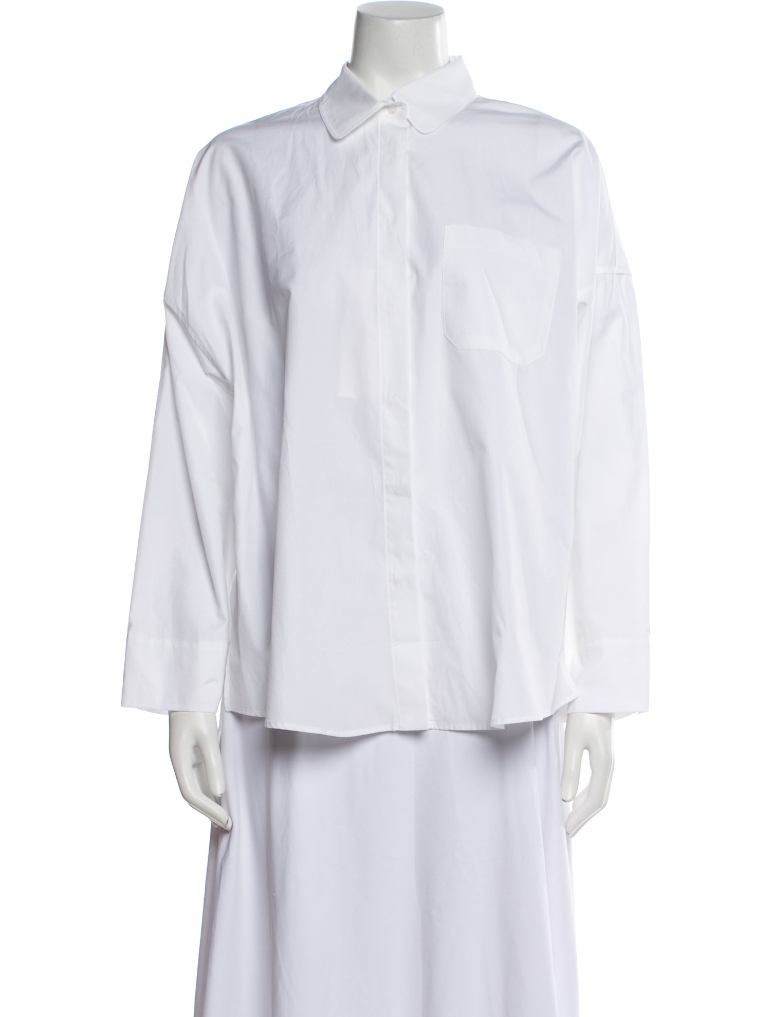 'S Max Mara Long Sleeve Button-Up Top w/ Tags