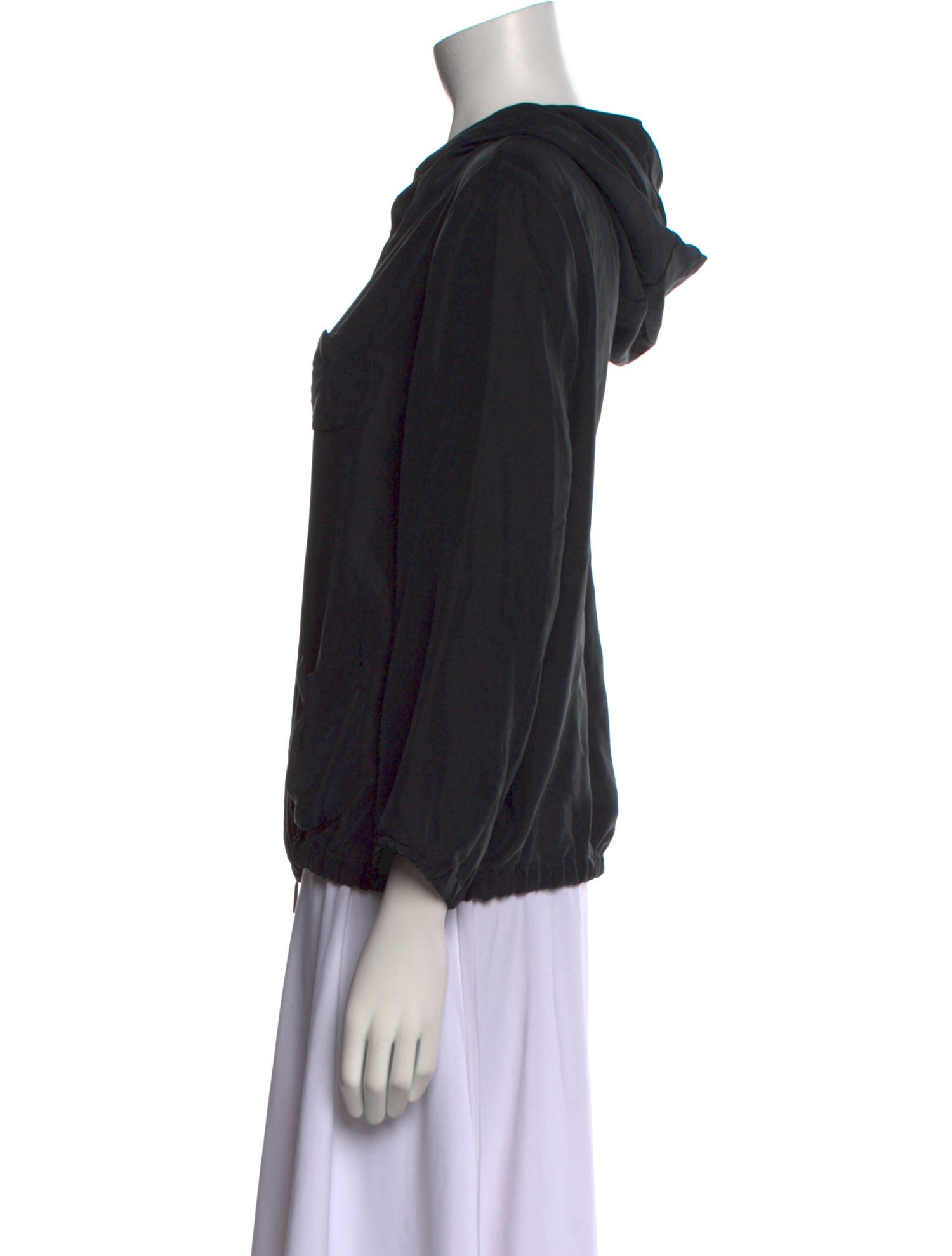 'S Max Mara Silk Scoop Neck Blouse