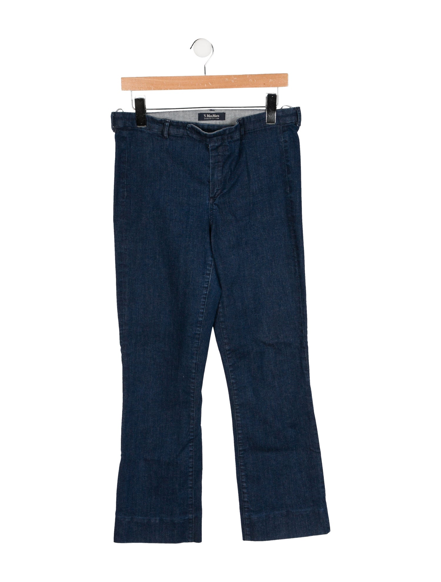 'S Max Mara Mid-Rise Straight Leg Jeans