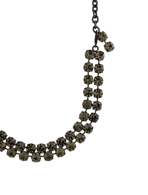'S Max Mara Crystal Chain Necklace