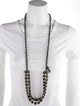 'S Max Mara Crystal Chain Necklace