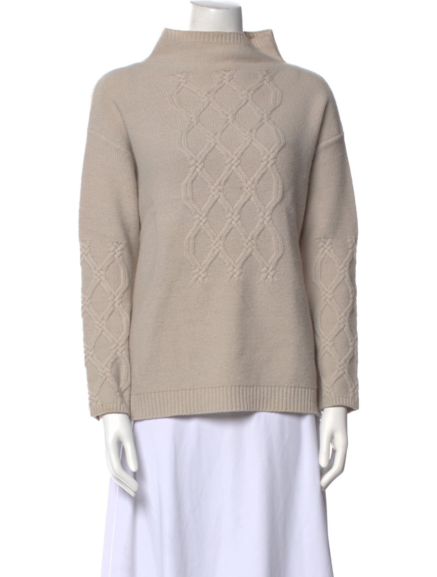 'S Max Mara Virgin Wool Turtleneck Sweater