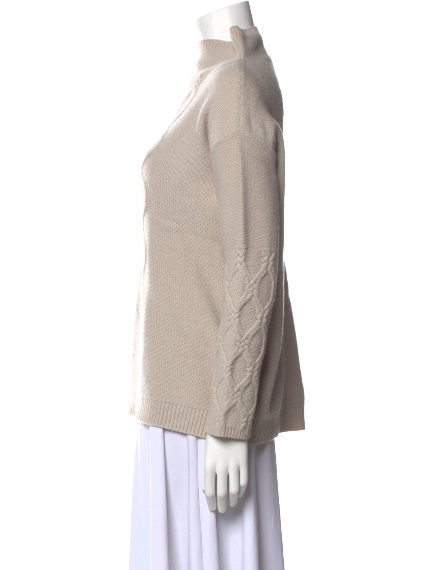 'S Max Mara Virgin Wool Turtleneck Sweater