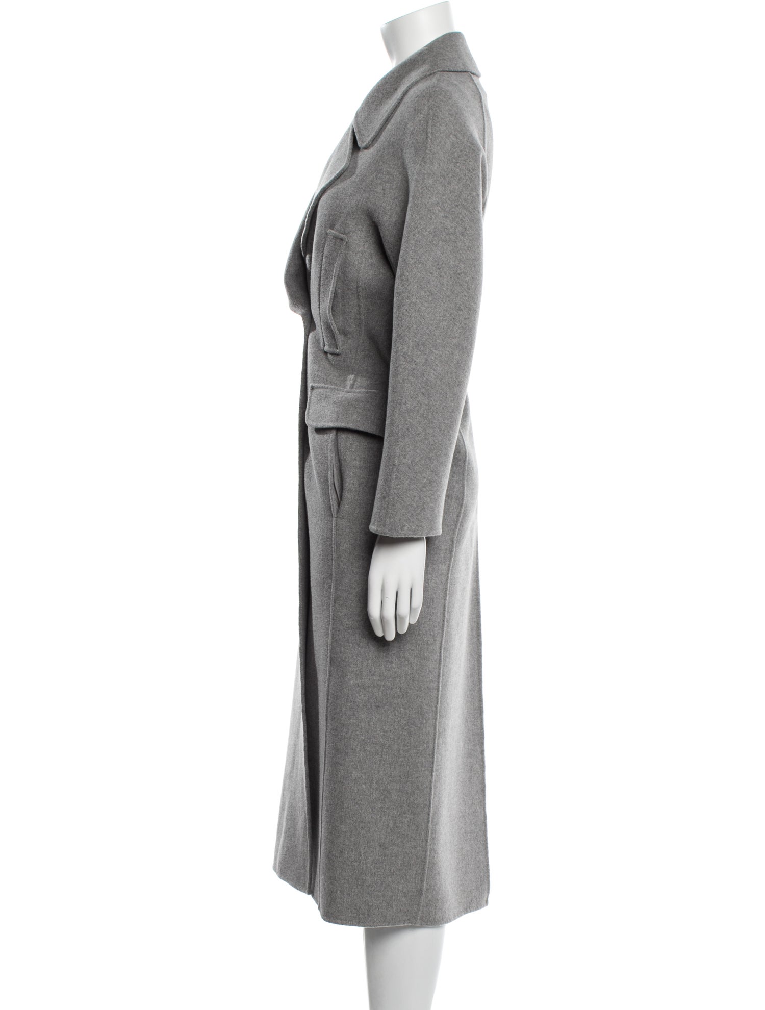 'S Max Mara Virgin Wool Peacoat