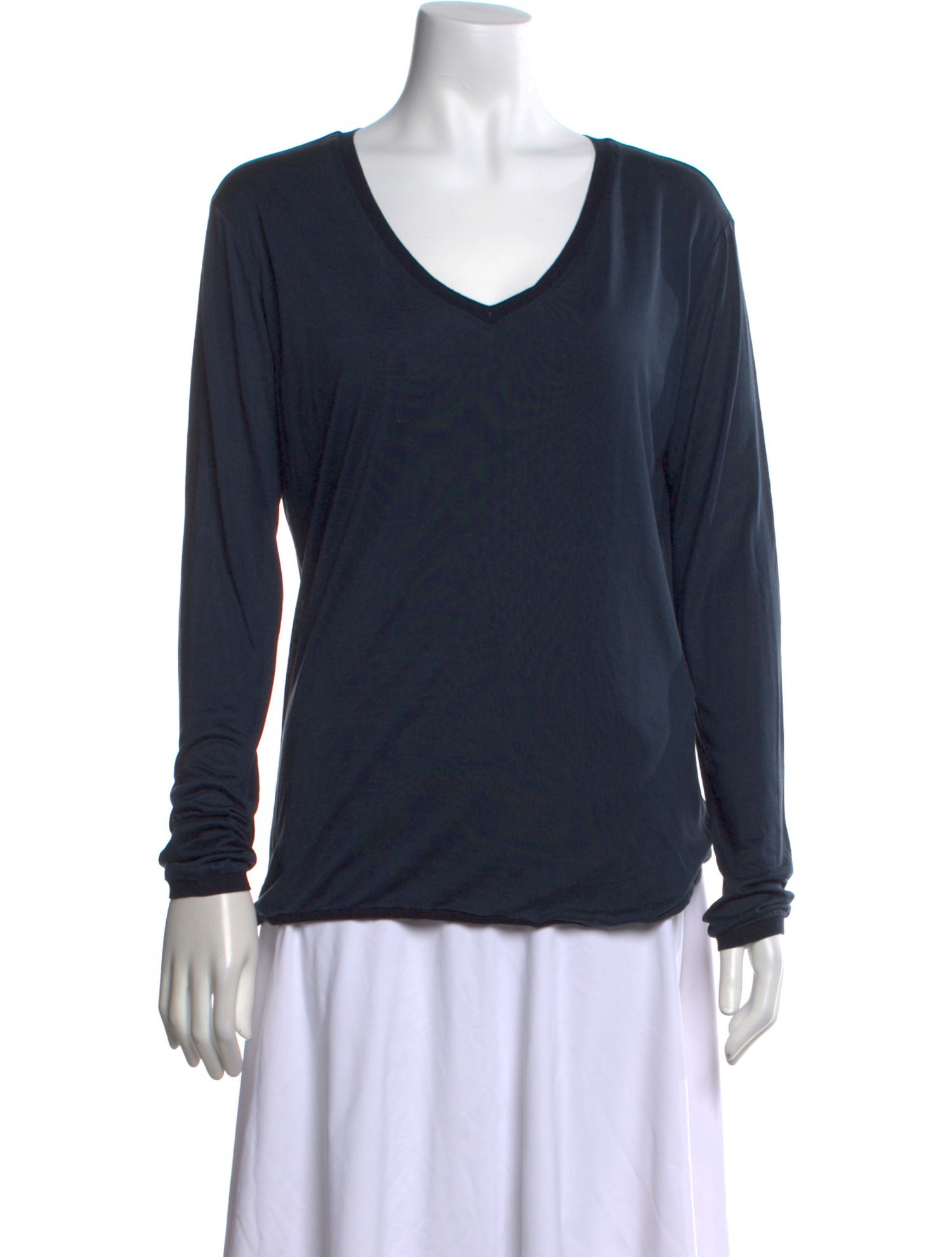 'S Max Mara V-Neck Long Sleeve T-Shirt