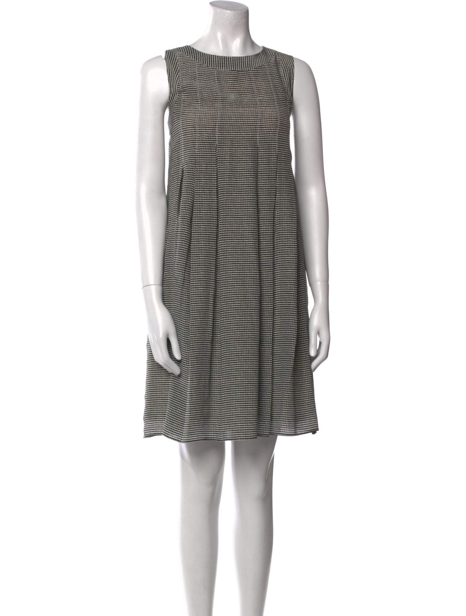 'S Max Mara Silk Knee-Length Dress