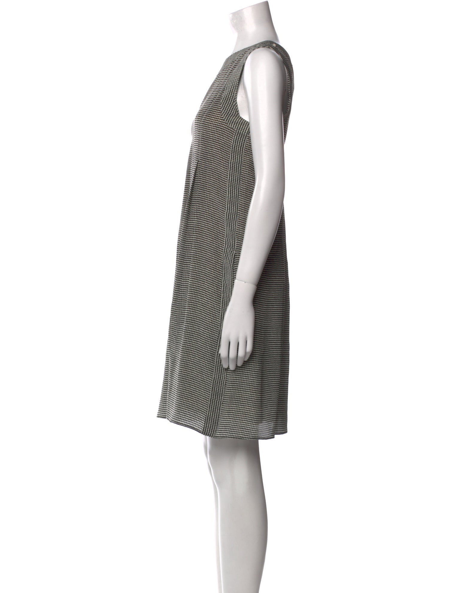 'S Max Mara Silk Knee-Length Dress