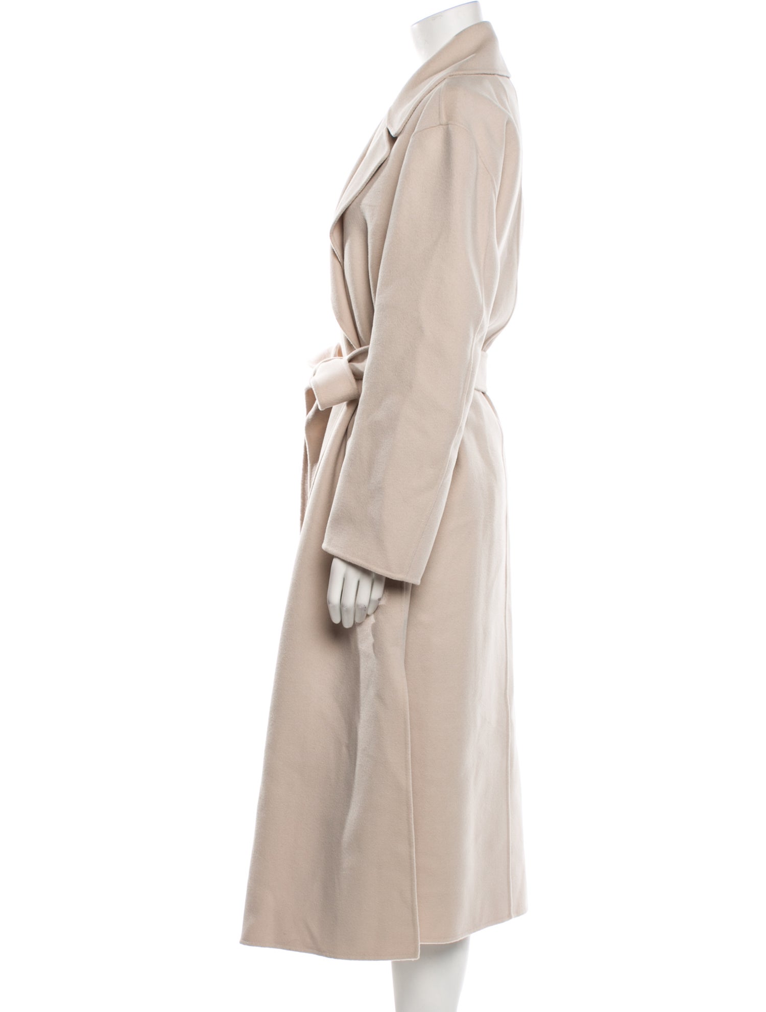 'S Max Mara Virgin Wool Trench Coat