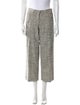 'S Max Mara Houndstooth Print Wide Leg Pants