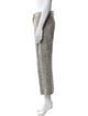 'S Max Mara Houndstooth Print Wide Leg Pants