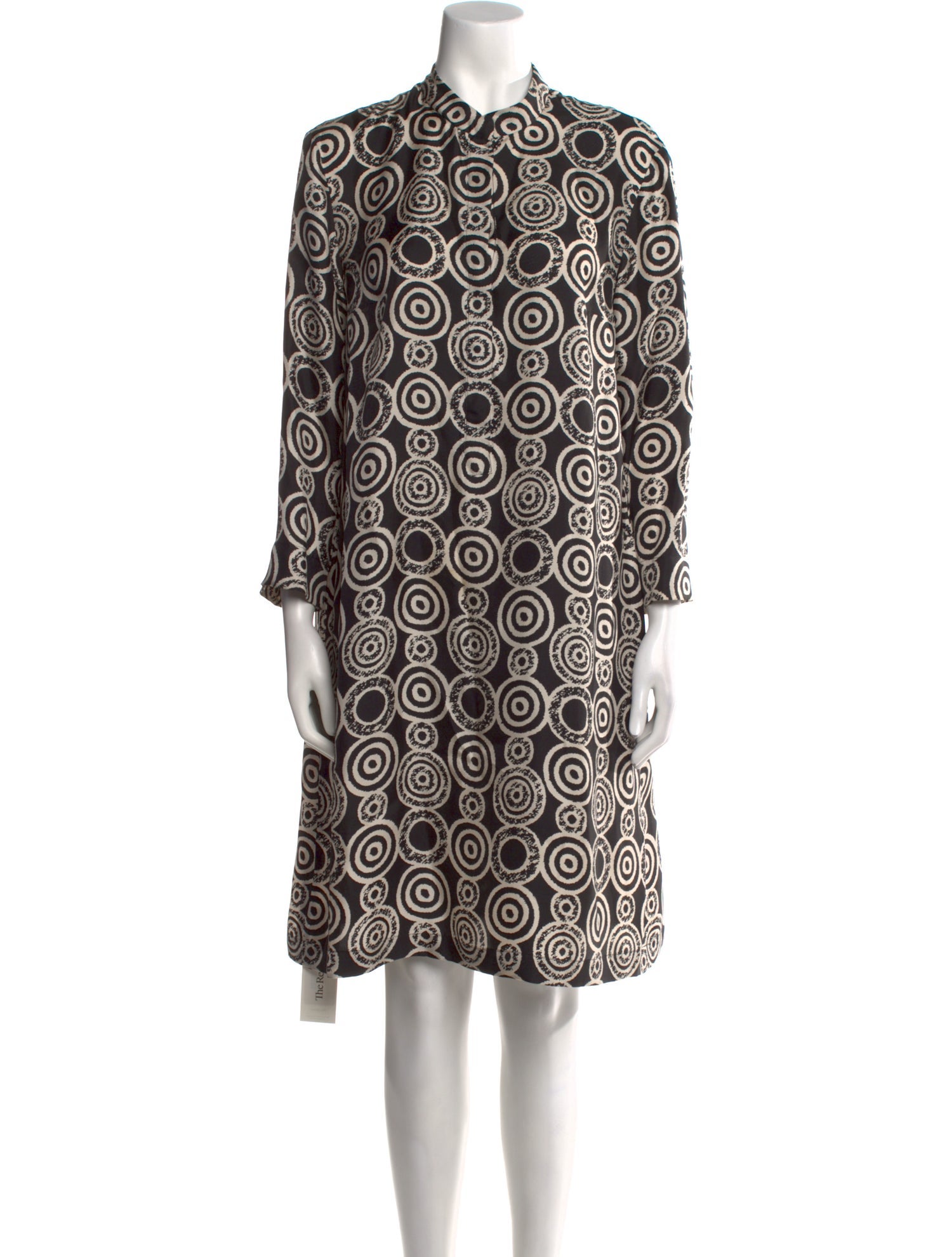 'S Max Mara Printed Knee-Length Dress