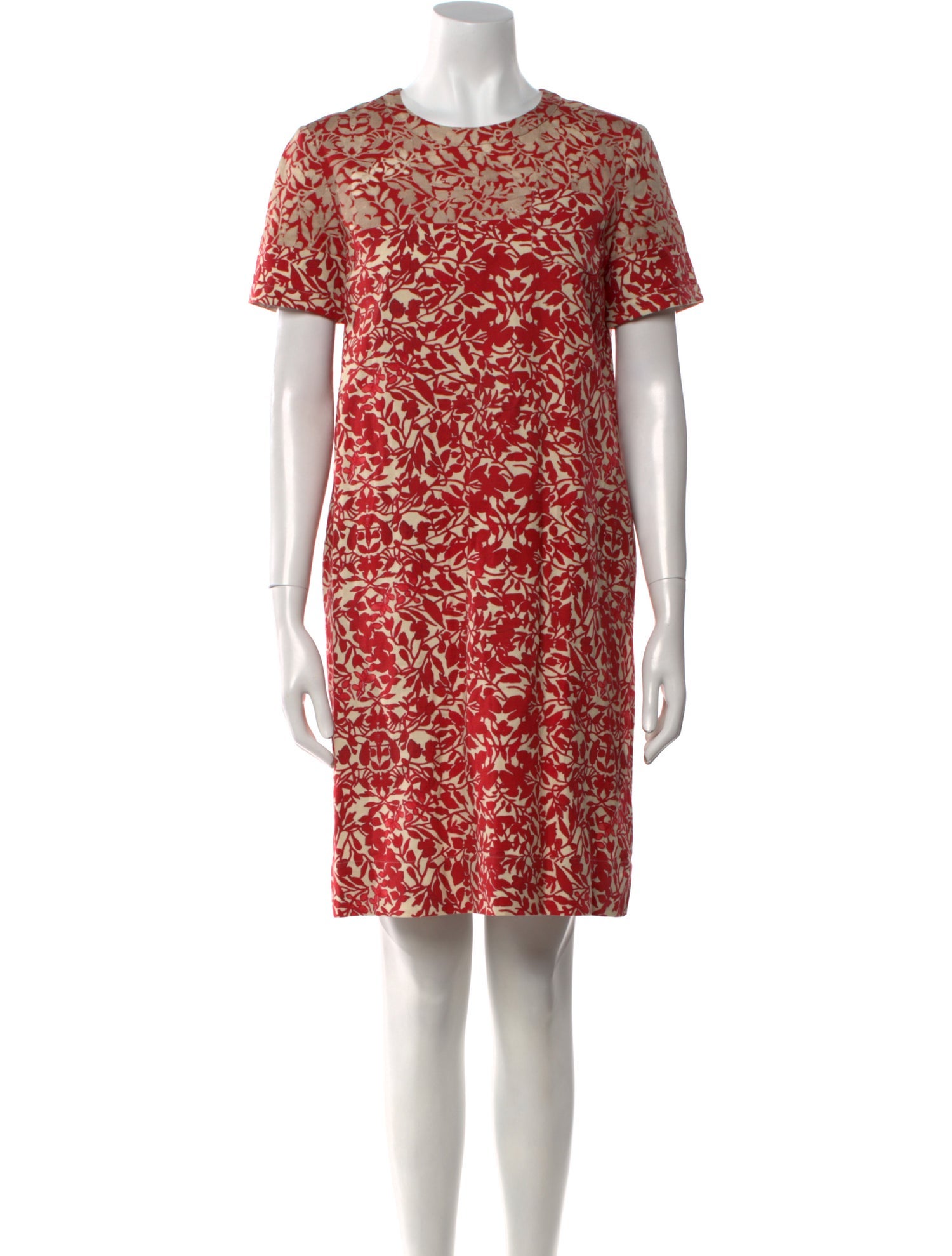 'S Max Mara Printed Knee-Length Dress