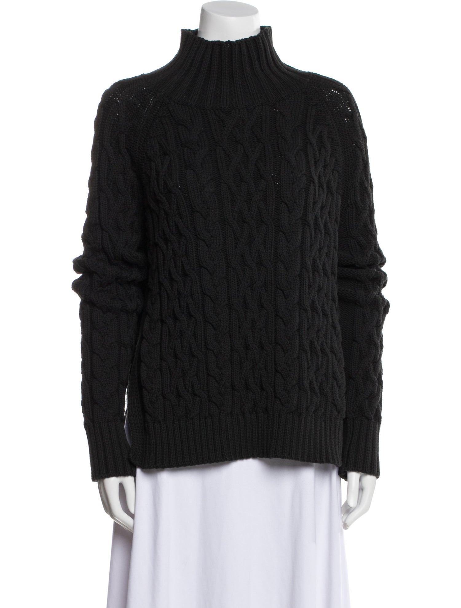 'S Max Mara Mock Neck Long Sleeve Sweatshirt