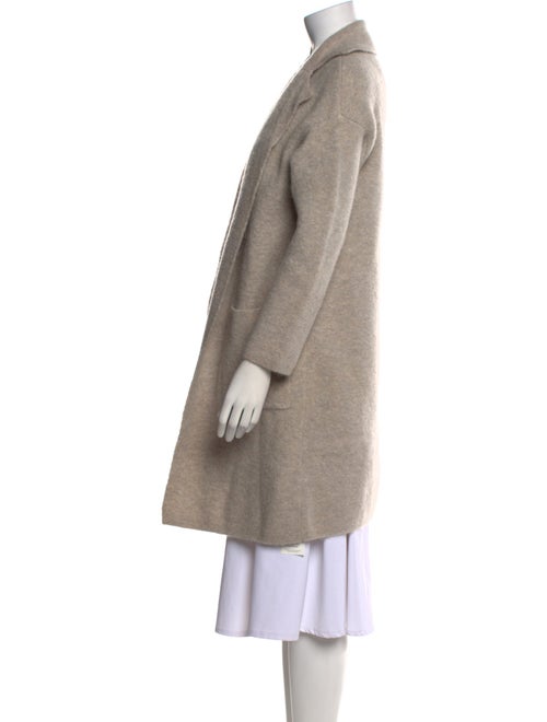 'S Max Mara Virgin Wool Open Front Sweater