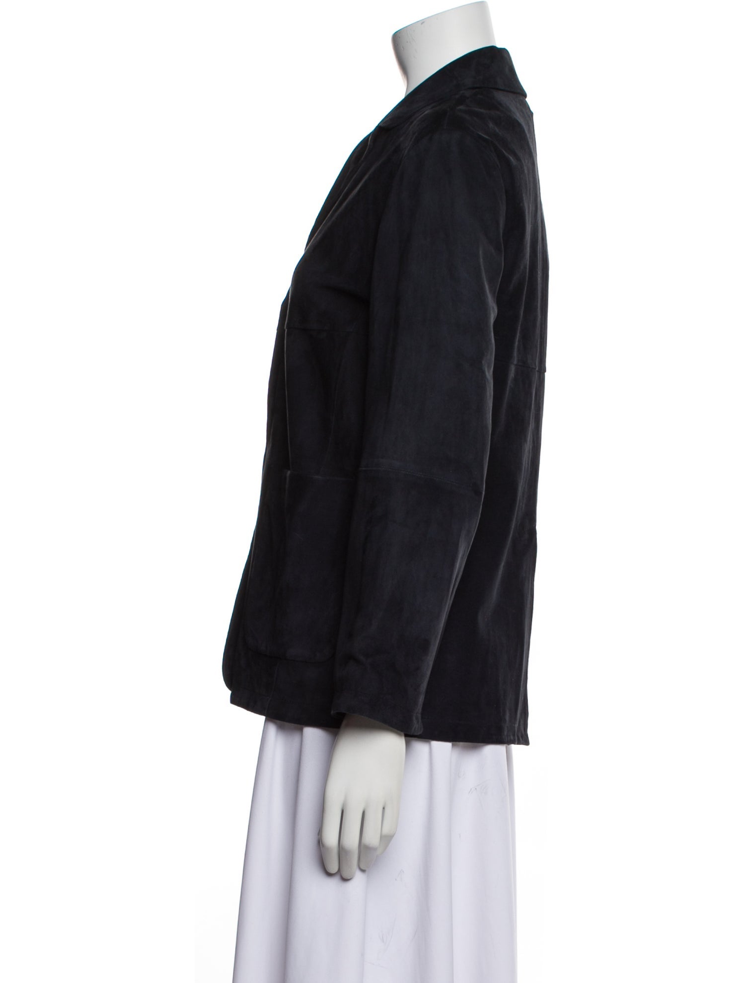 'S Max Mara Lamb Leather Blazer