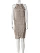 'S Max Mara Printed Knee-Length Dress