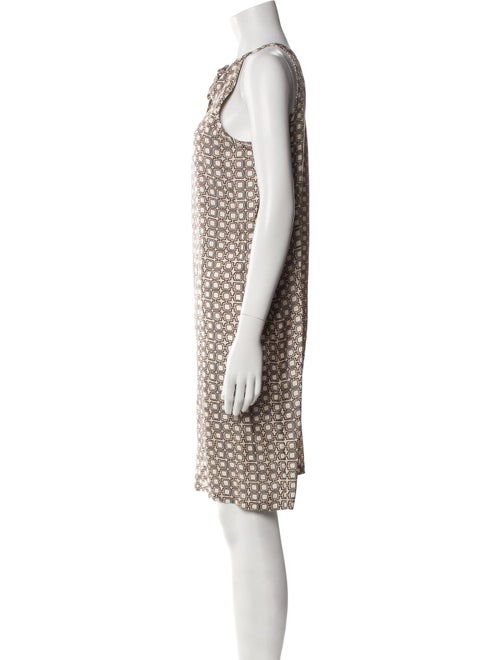 'S Max Mara Printed Knee-Length Dress