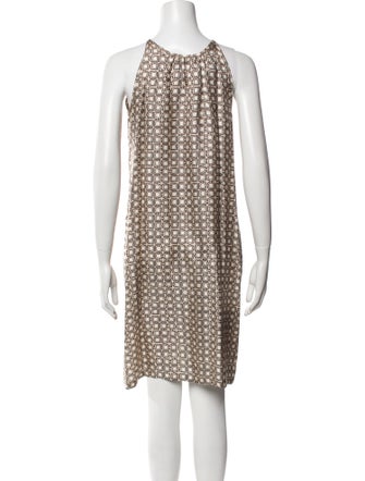 'S Max Mara Printed Knee-Length Dress
