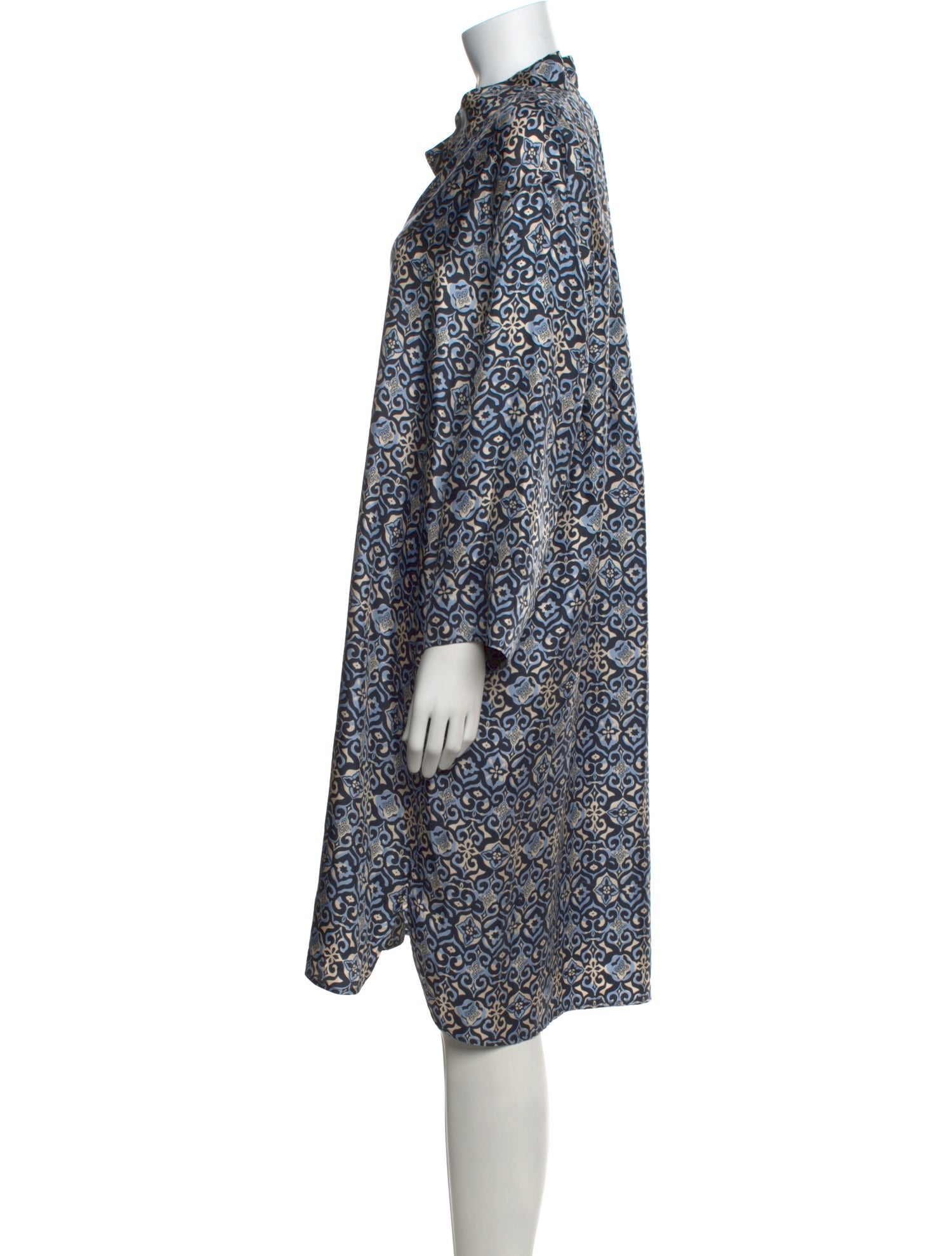 'S Max Mara Printed Knee-Length Dress