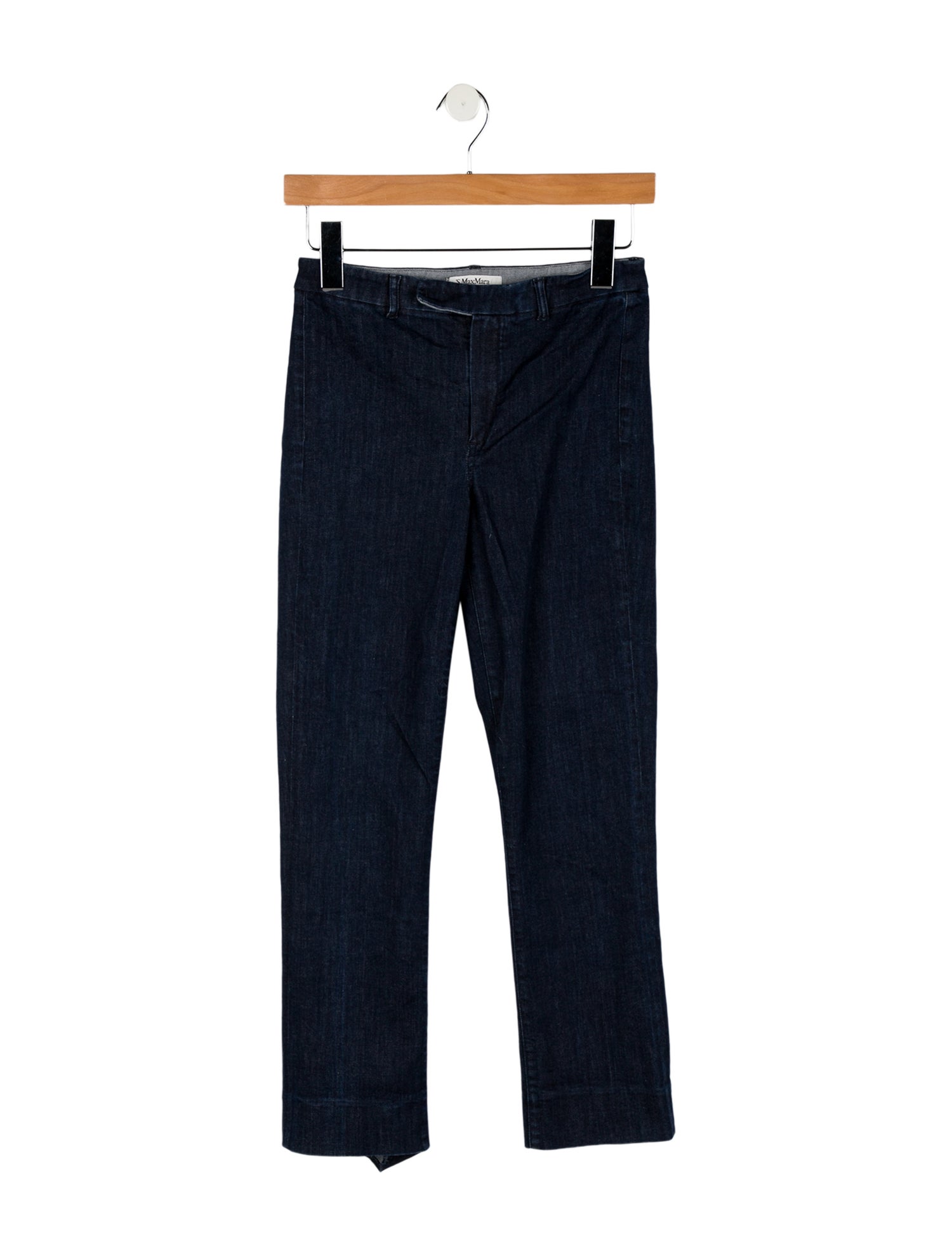 'S Max Mara Mid-Rise Straight Leg Jeans