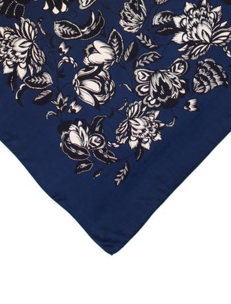 'S Max Mara Leather Printed Scarf