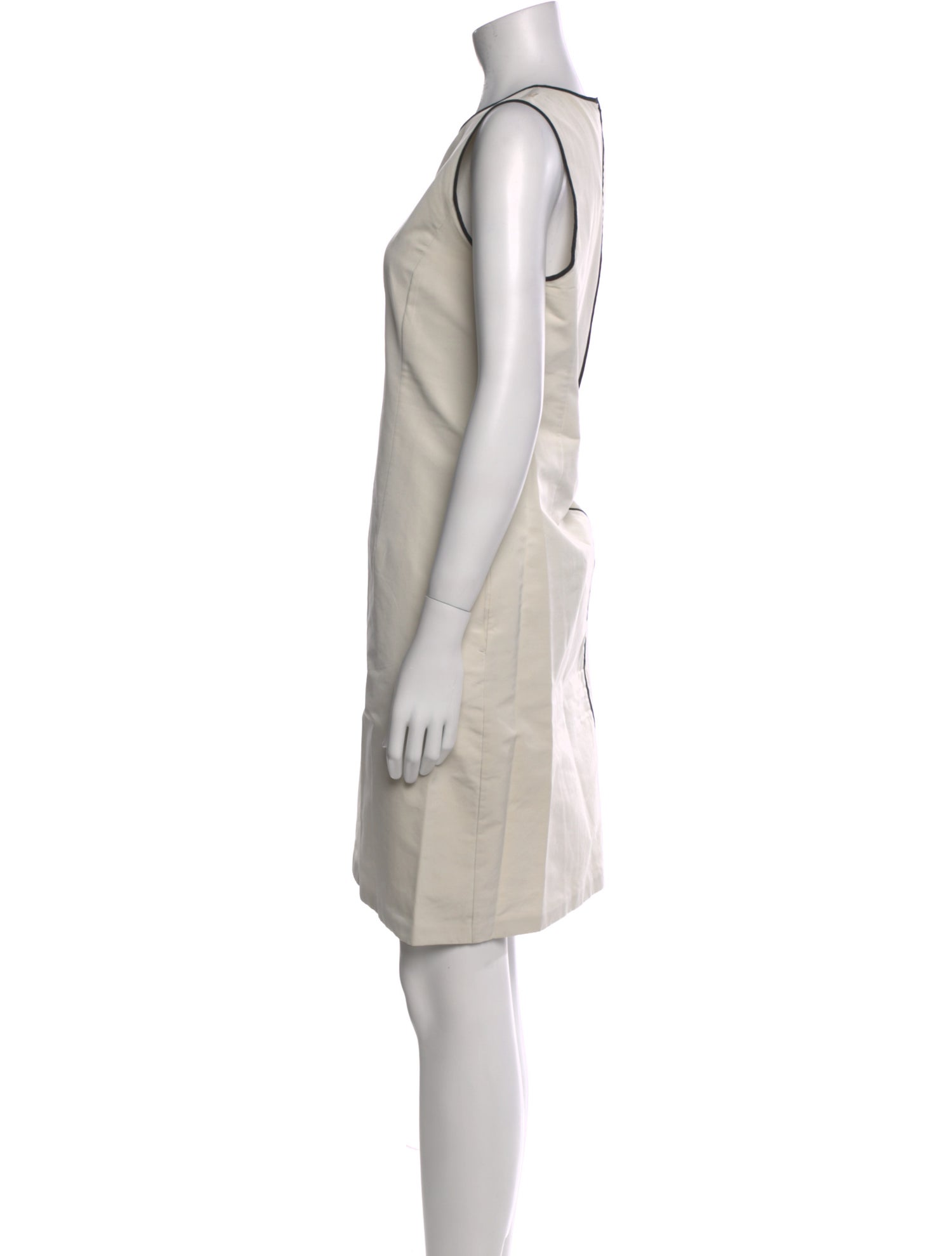 'S Max Mara Crew Neck Knee-Length Dress