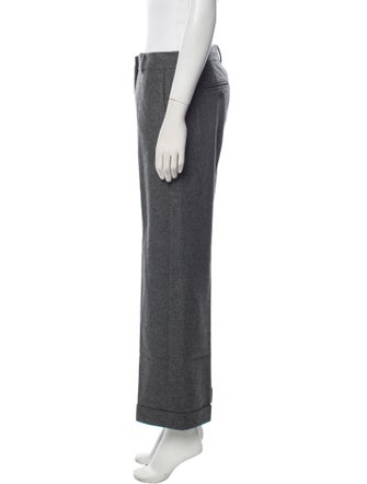'S Max Mara Virgin Wool Wide Leg Pants