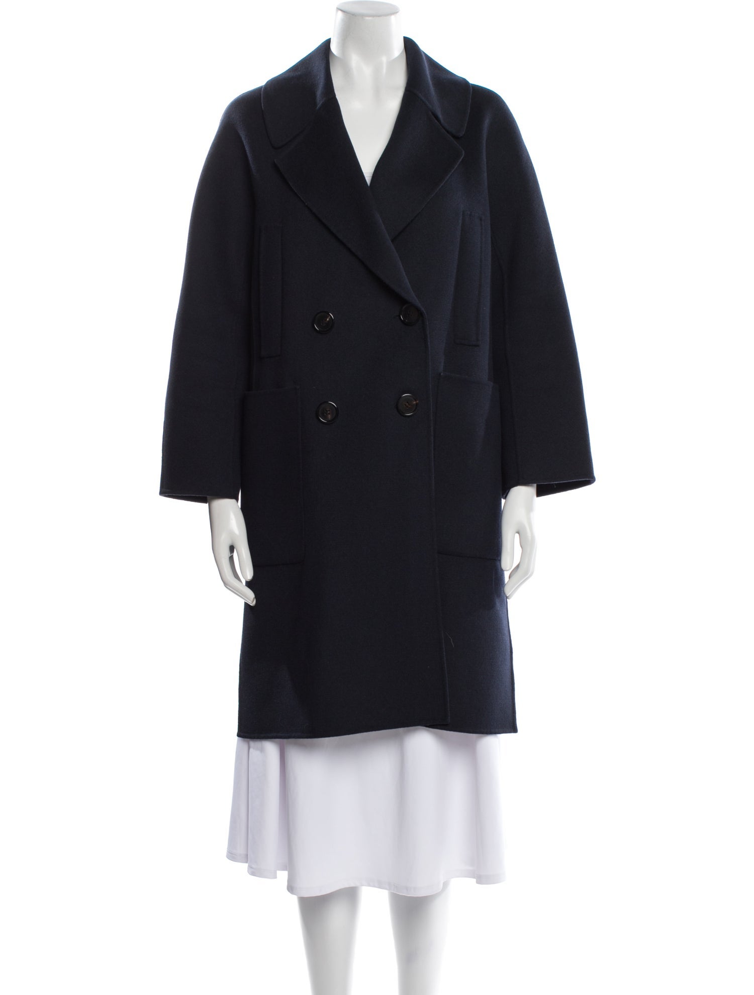 'S Max Mara Wool Peacoat