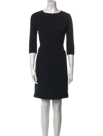 'S Max Mara Virgin Wool Mini Dress