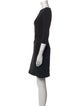 'S Max Mara Virgin Wool Mini Dress