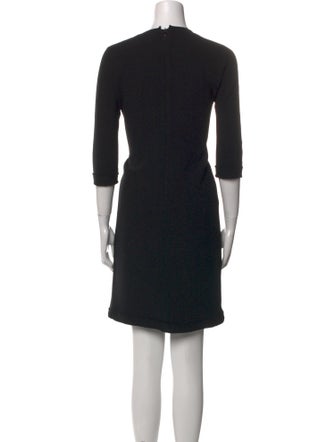 'S Max Mara Virgin Wool Mini Dress
