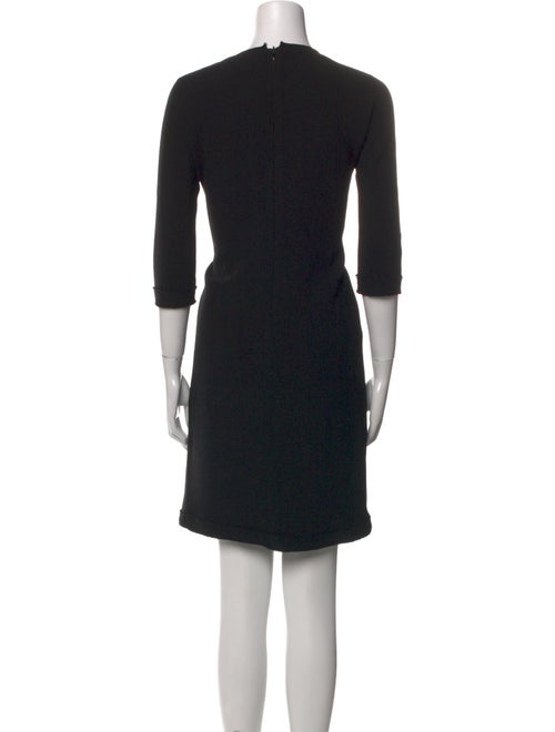 'S Max Mara Virgin Wool Mini Dress