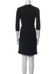 'S Max Mara Virgin Wool Mini Dress