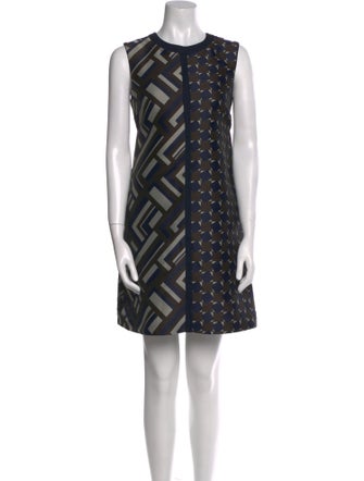 'S Max Mara Printed Mini Dress