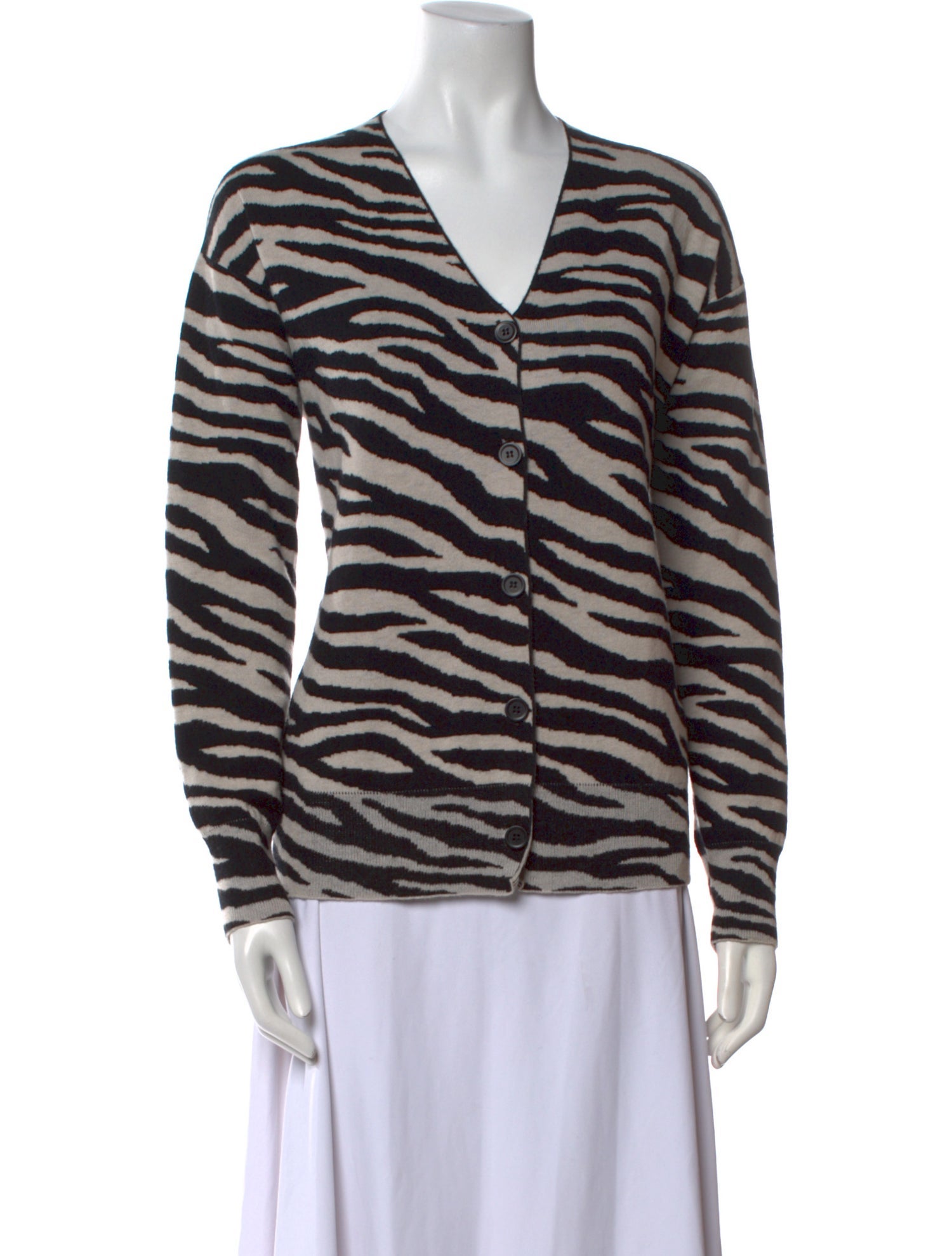 'S Max Mara Wool Animal Print Sweater