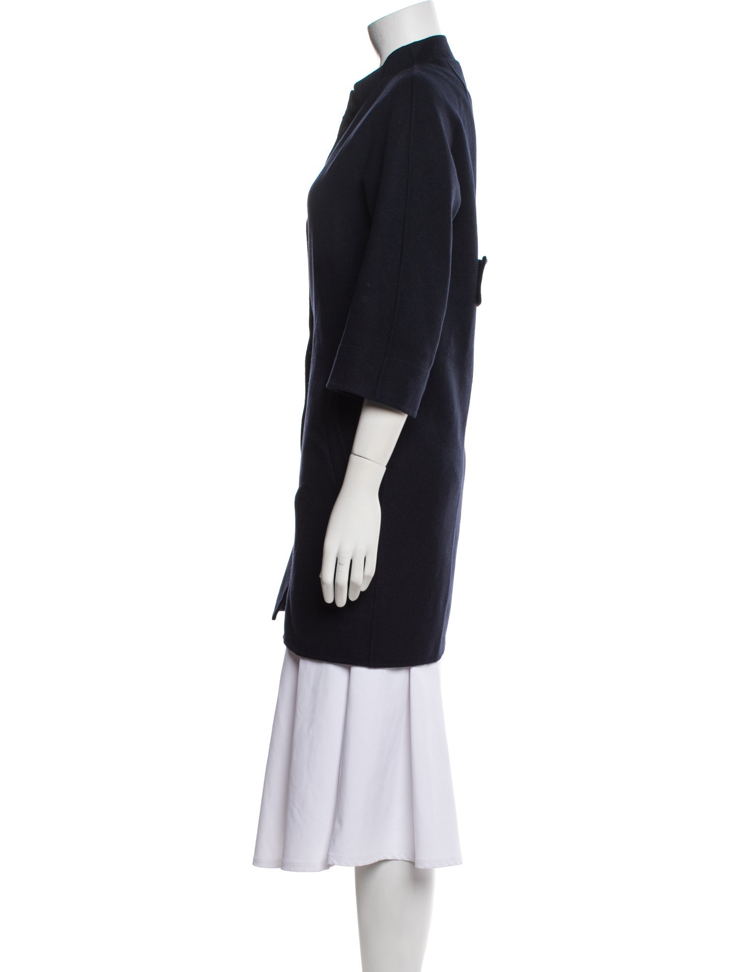 'S Max Mara Virgin Wool Peacoat