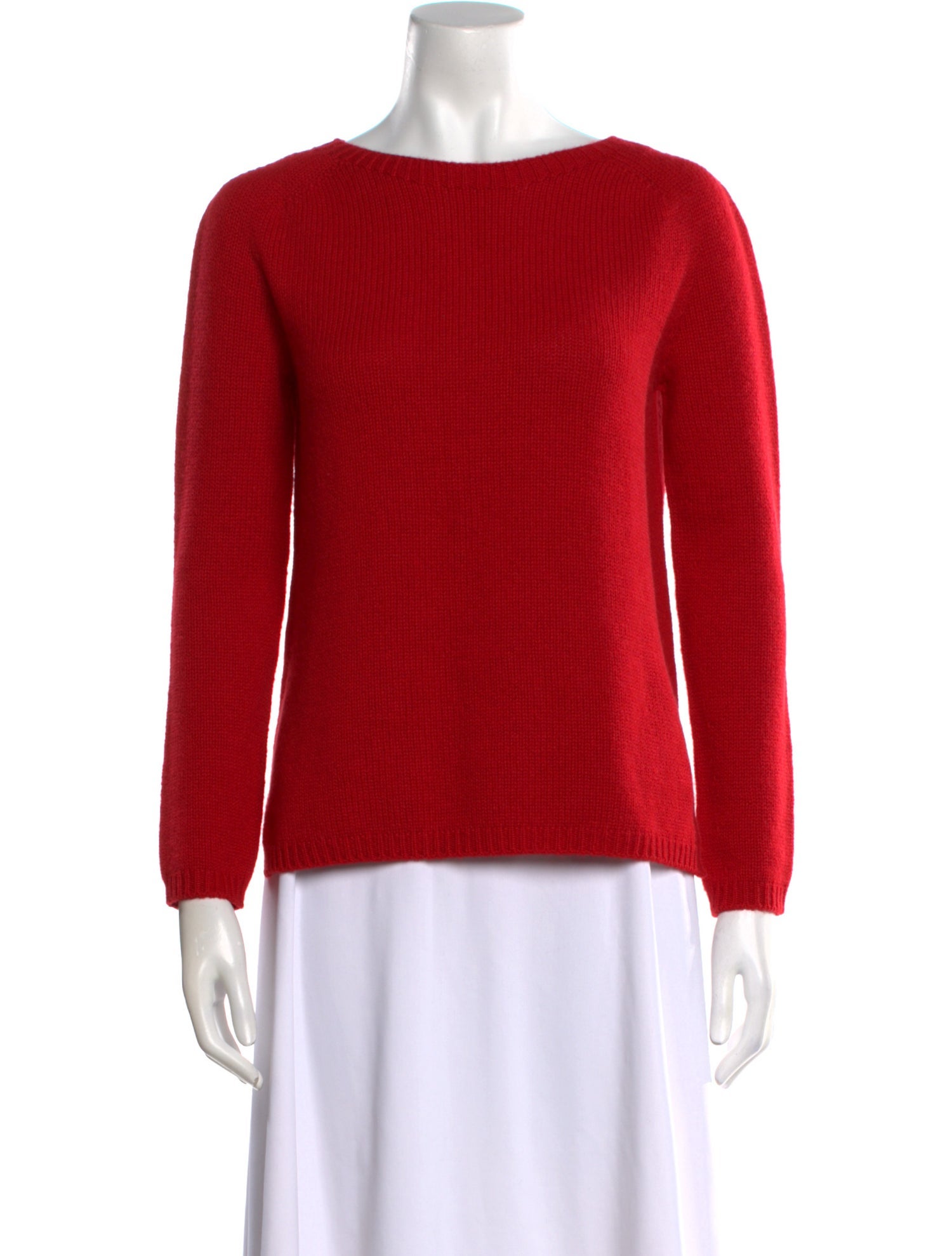 'S Max Mara Cashmere Bateau Neckline Sweater