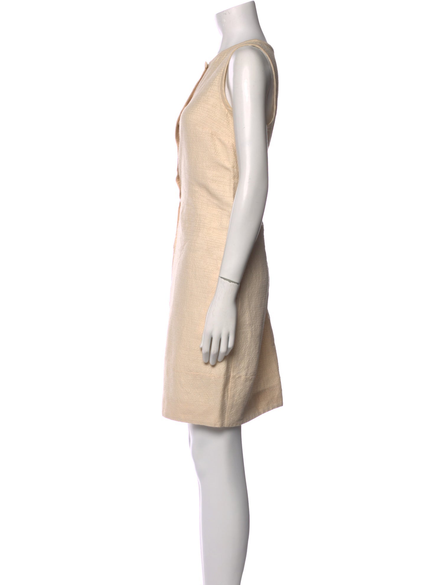 'S Max Mara Scoop Neck Mini Dress