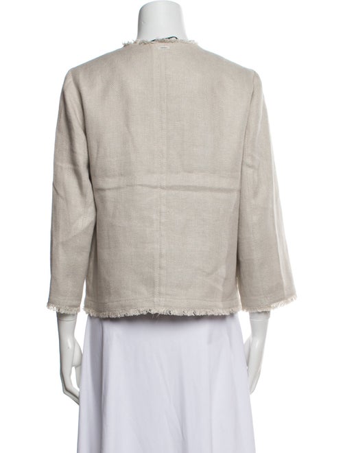 'S Max Mara Linen Evening Jacket